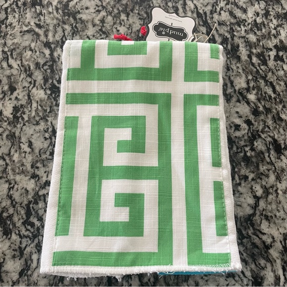 NWT Mud Pie Giraffe & Monkey Burp Cloth - Picture 6 of 7